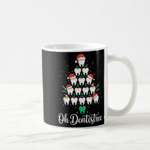 Mug Drôle de Noël Dentiste Xmas Dentaire Oh Dentistree