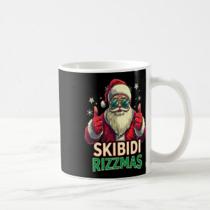 Mug Drôle de Noël Rizz Père Noël Skibidi Rizzmas 3