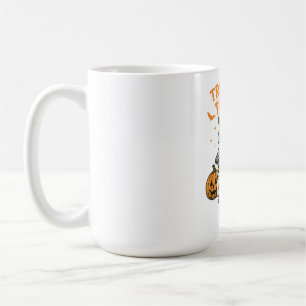 Mug Drôle de Raton Laveur Trick or Trash Halloween