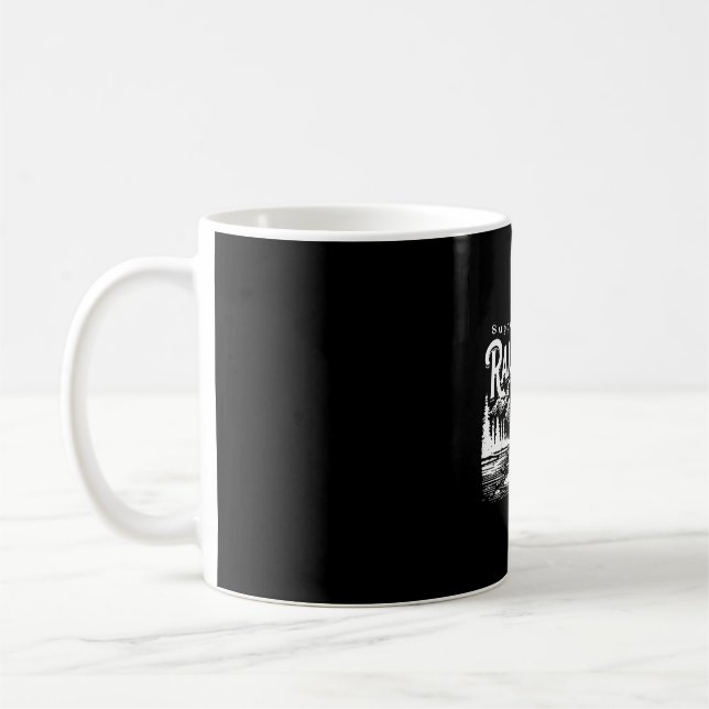 Mug Drôle de soutien à la faune élève des garçons et o (Gauche)