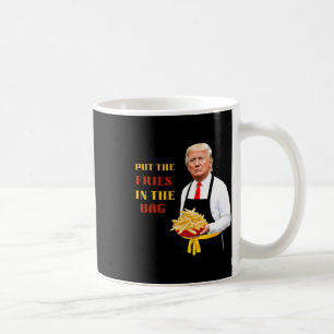 Mug Drôle de Trump Nourriture rapide Mettez les frites