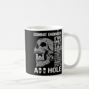 Mug Drôle de vie d'ingénieur de combat pas en colère o