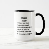 drôle Dealer Définition cadeaux pour hommes femmes