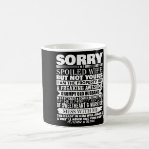 Mug Drôle Désolé Je Suis Une Femme Silencieuse De Vieu