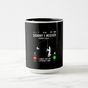 Mug Drôle Désolée d'avoir manqué ton appel