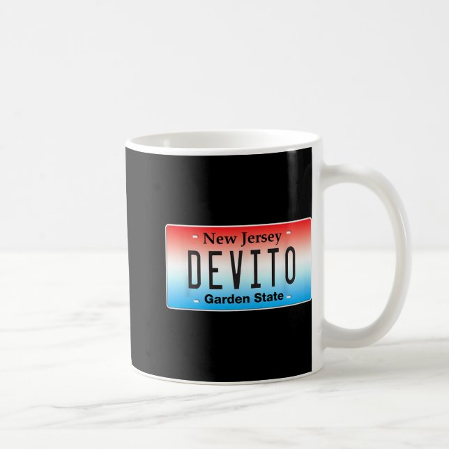 Mug Drôle Devito New Jersey italo-américain Nj côtelet (Droite)