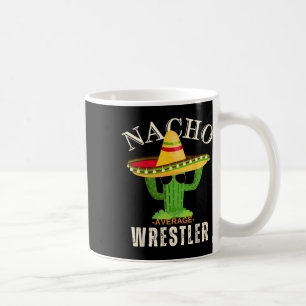 Mug Drôle Dit Vintage Nacho Moyenne Wrestler Crew M