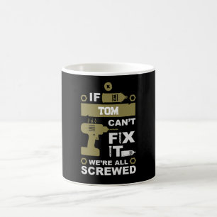 Mug Drôle do-it-yourself réparer la réparation