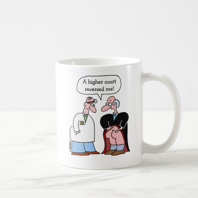 Mug Drôle Docteur et Juge (Droite)