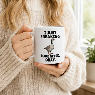 Mug drôle d'oie du Canada pour les amoureux des oi