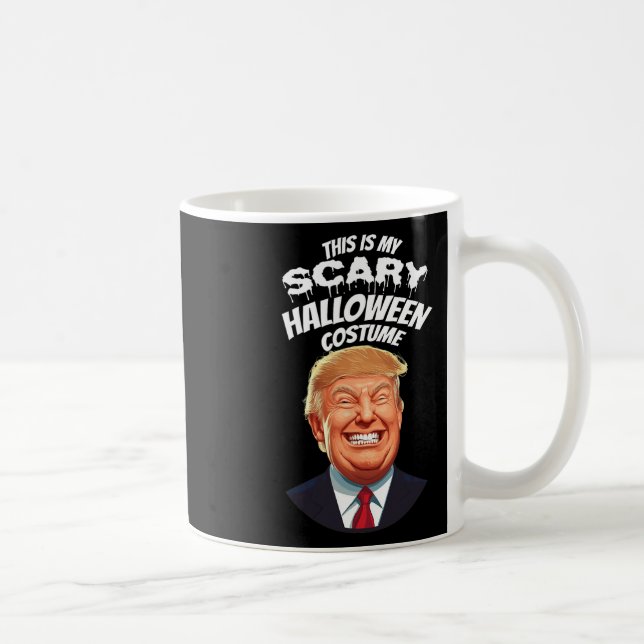 Mug Drôle Donald Trump Épouvantable Farce Halloween Pr (Droite)