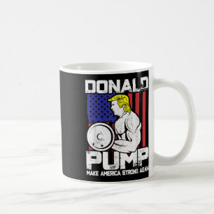 Mug Drôle Donald Trump Weight Lifout Gym