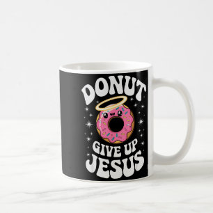 Mug Drôle Donut Chrétien Mignon Foi Humour Rétro Jésus