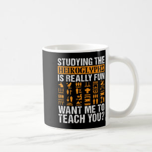 Mug Drôle égyptologue Citation ancienne Egypte Lover S