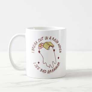 Mug Drôle Enseignant Anglais Grammar Citation Cadeau