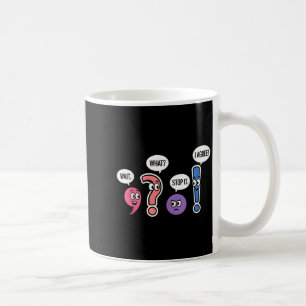 Mug Drôle Enseignant Grammaire Attendez Qu'Il S'Arrête