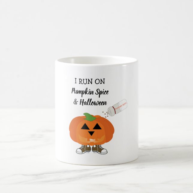 Mug Drôle épice Citrouille et Halloween (Centre)