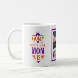 Mug Drôle et mignon Citation MOM Citations de photos M