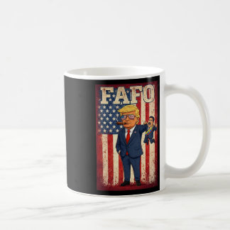 Mug Drôle Fafo Trump Fafo Américain Usa Pour Hommes Fe