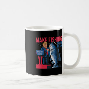 Mug Drôle Faire Pêche Grandir Encore Trump Pêcheur Ang
