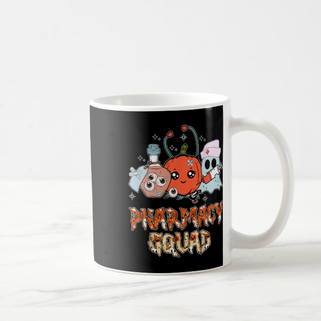 Mug Drôle Fantôme Citrouille pilules de sorcière de la (Droite)