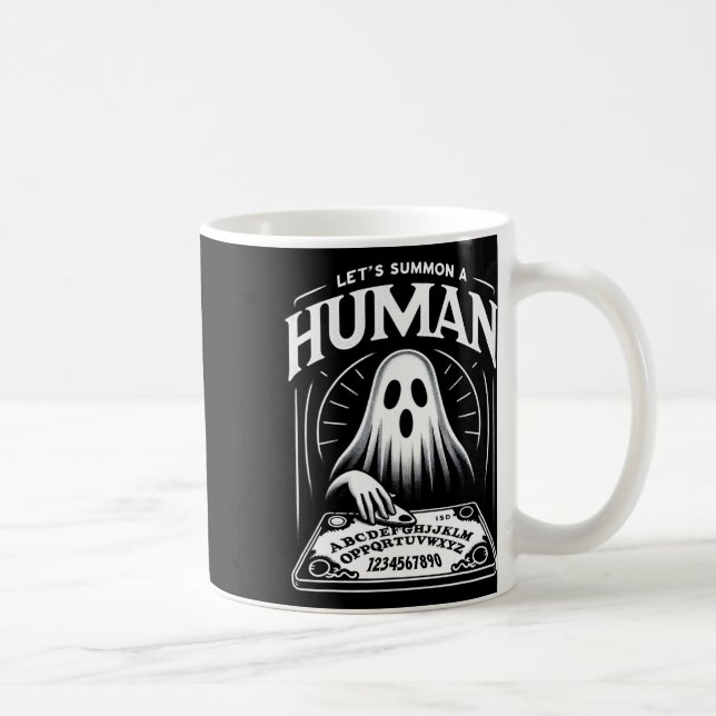 Mug Drôle Fantôme Éffrayant Parlons d'un sanglier Ouij (Droite)