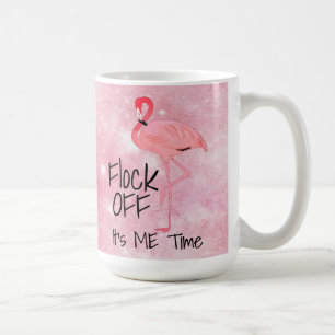 Mug Drôle Flamant rose rose s'éteint