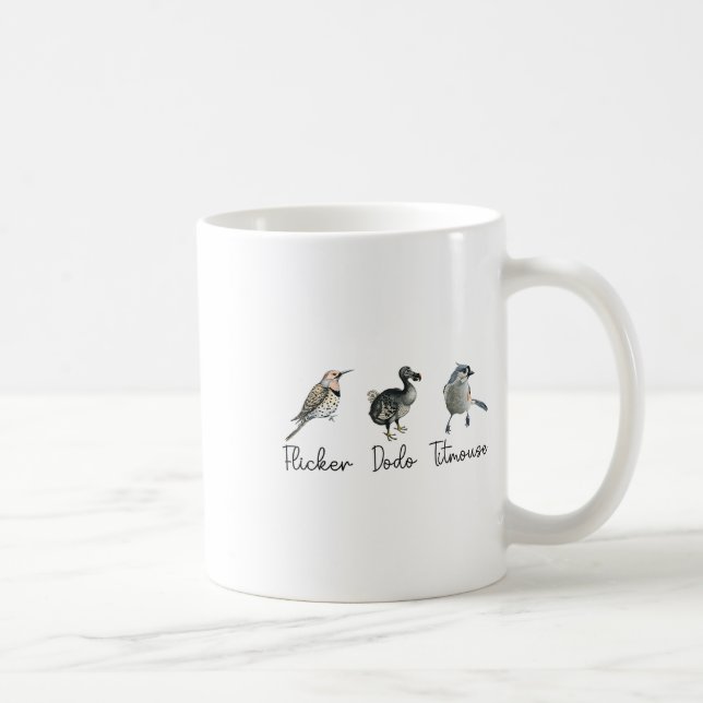 Mug Drôle Flicker Dodo Titsouris (Droite)