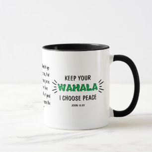 Mug Drôle GARDEZ VOTRE Citation WAHALA Nigériane