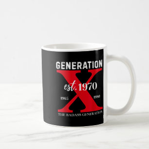 Mug Drôle Gen X 1970 Avant que tous ces chochottes soi
