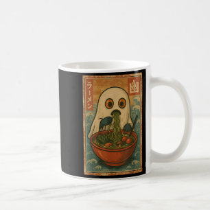 Mug Drôle Ghost Ramen japonais Anime Retro Kawaii Pour