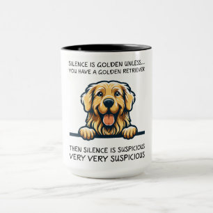 Mug Drôle Golden Retriever Chien