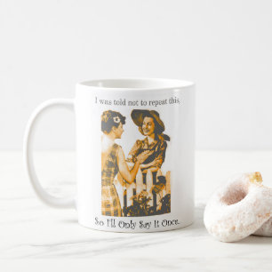 Mug Drôle Gossip Ladies avec votre nom