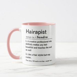Mug Drôle Hairapist Définition