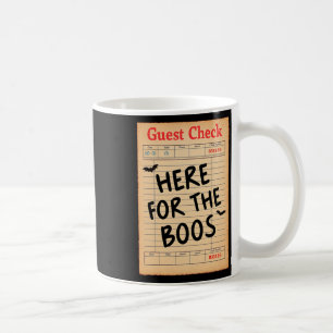 Mug Drôle Halloween Chèque Ici Pour Le Repos Boos