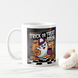 Mug Drôle Halloween fantôme & Citrouilles