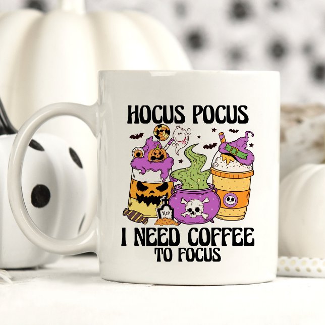 Mug Drôle Halloween Hocus Pocus dire (Créateur téléchargé)