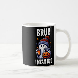 Mug Drôle Halloween mignon Ghost Bruh I Mean Boo Jacko