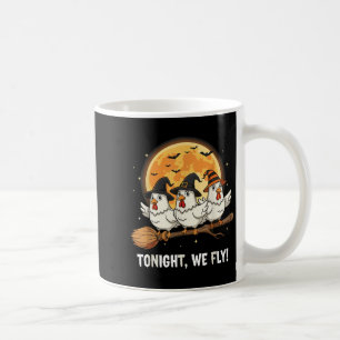 Mug Drôle Halloween sorcières de poulet Broomstick Sok