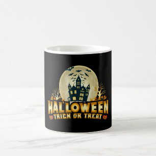 Mug Drôle Halloween Trick ou Traiter la peur