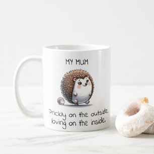 Mug Drôle Hedgehog Pun Mère's Day Cadeau