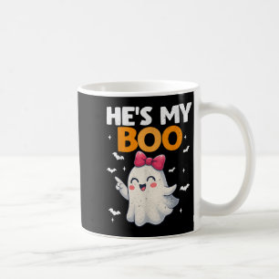 Mug Drôle Hes My Boo Couple Ghost Costumes Halloween W