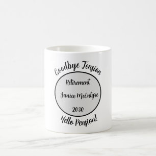 Mug Drôle Humour de retraite, retraite Humourous Sayin