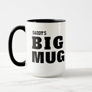 Mug Drôle idée cadeau pour papa, personnalisé papa's B