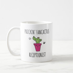 Mug Drôle idée de cadeau réceptionniste