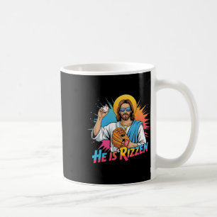 Mug Drôle Il Est Rizzen Jesus Chemise Vendre Garçons E