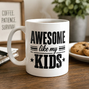 Mug Drôle Incroyable Comme Mes Enfants Parent Fier