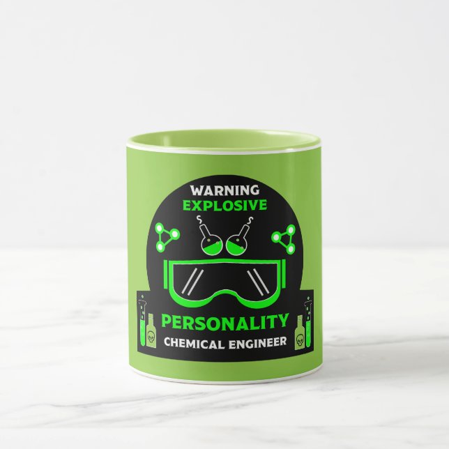 Mug Drôle Ingénieur Chimique Cadeaux (Centre)