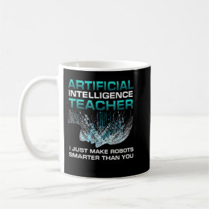 Mug Drôle Intelligence Artificielle Enseignant Robotiq