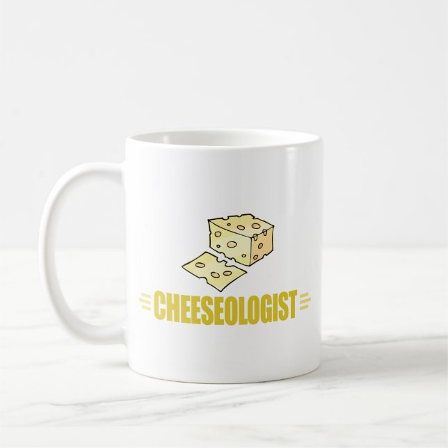 Mug Drôle J'adore Le Fromage (Gauche)